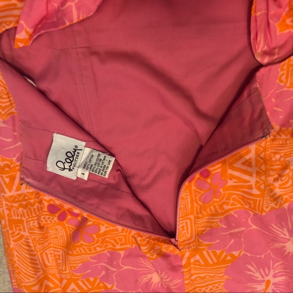 Lilly Pulitzer Sneaky Tiki Strapless Dress - Picture 5 of 9